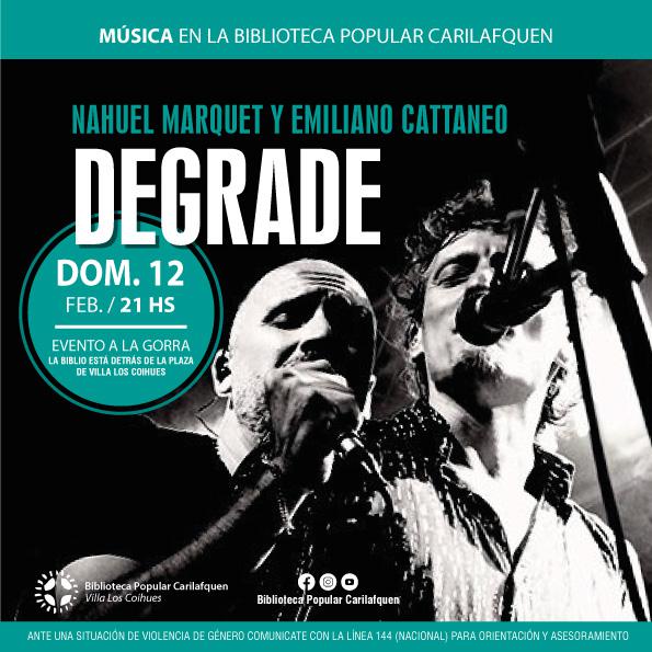 Degrade vuelve a Bariloche