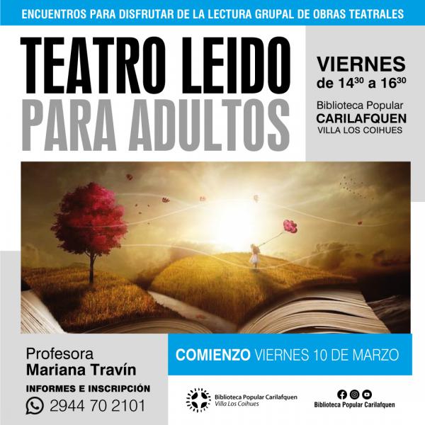 TEATRO LEIDO para adultos