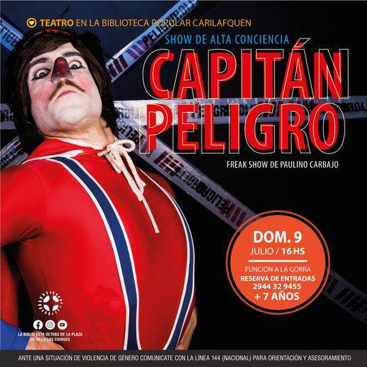 Capit&aacute;n Peligro 