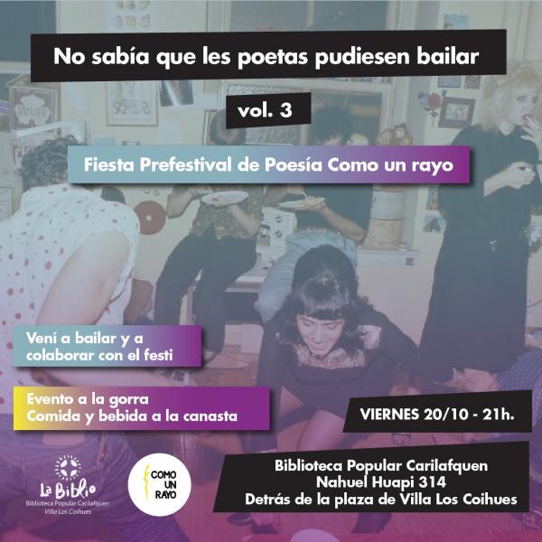 *Fiestita prefestival de Poes&iacute;a*