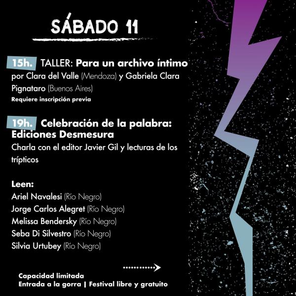 Festival Como un rayo - Sabado 11