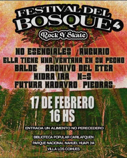  FESTIVAL DEL BOSQUE 4 ~Rock y Skate~ &#127928;&#128761;