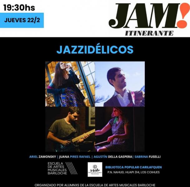 JAM ITINERANTE JAZZID&Eacute;LICOS