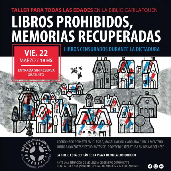 LIBROS PROHIBIDOS, MEMORIAS RECUPERADAS