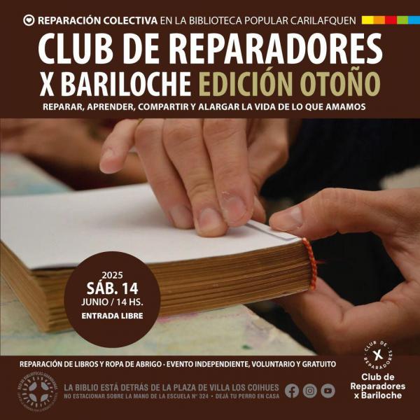 &#9881; CLUB DE REPARADORES x Bariloche - EDICI&Oacute;N Oto&ntilde;o &#127809;