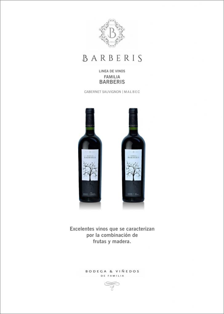 Familia Barberis roble malbec 750cc	$ 400