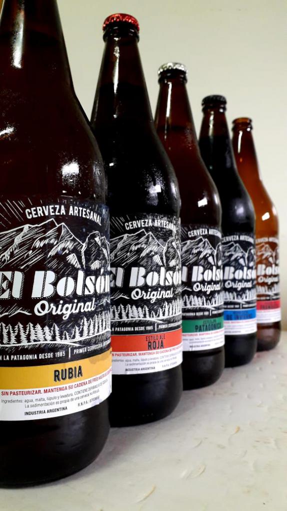 Cerveza Artesanal El Bolson 1 litro  $ 250