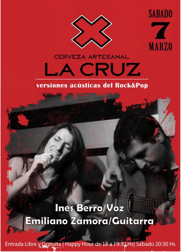 INES BERRO EN VIVO EN LA CRUZ