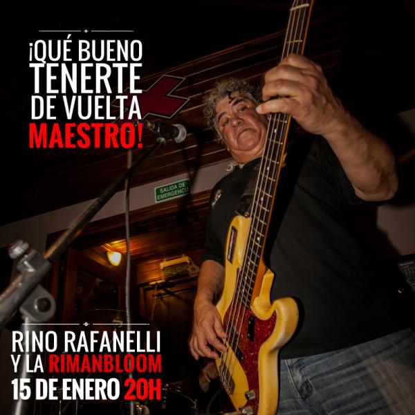 Rino Rafanelli y la Rimanbloom