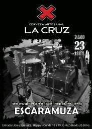 ESCARAMUZA EN VIVO en Cervecer&iacute;a La Cruz