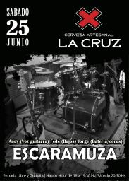 ESCARAMUZA EN VIVO en Cervecer&iacute;a La Cruz