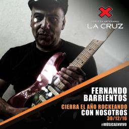 Fernando Barrientos cierra el a&ntilde;o en La Cruz