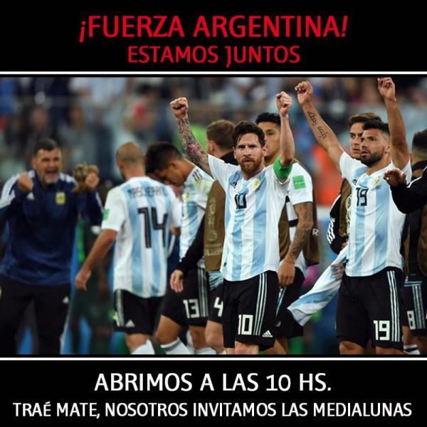 ARGENTINA vs. FRANCIA en LA CRUZ