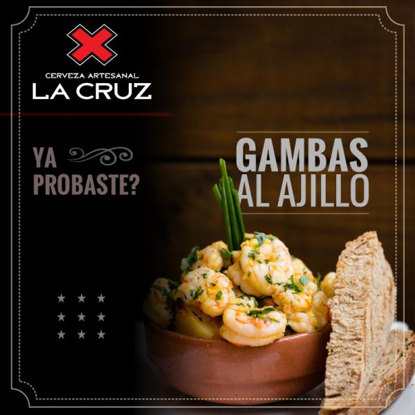 Nuestras Gambas al Ajillo