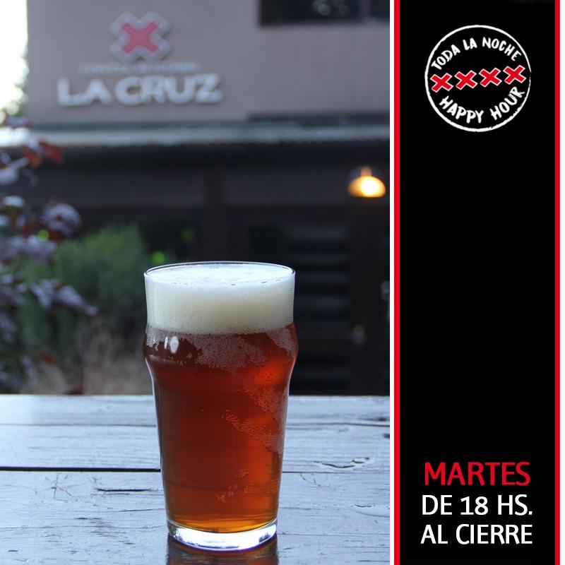 Martes de Verano y Happy Hour TODA la NOCHE en LA CRUZ