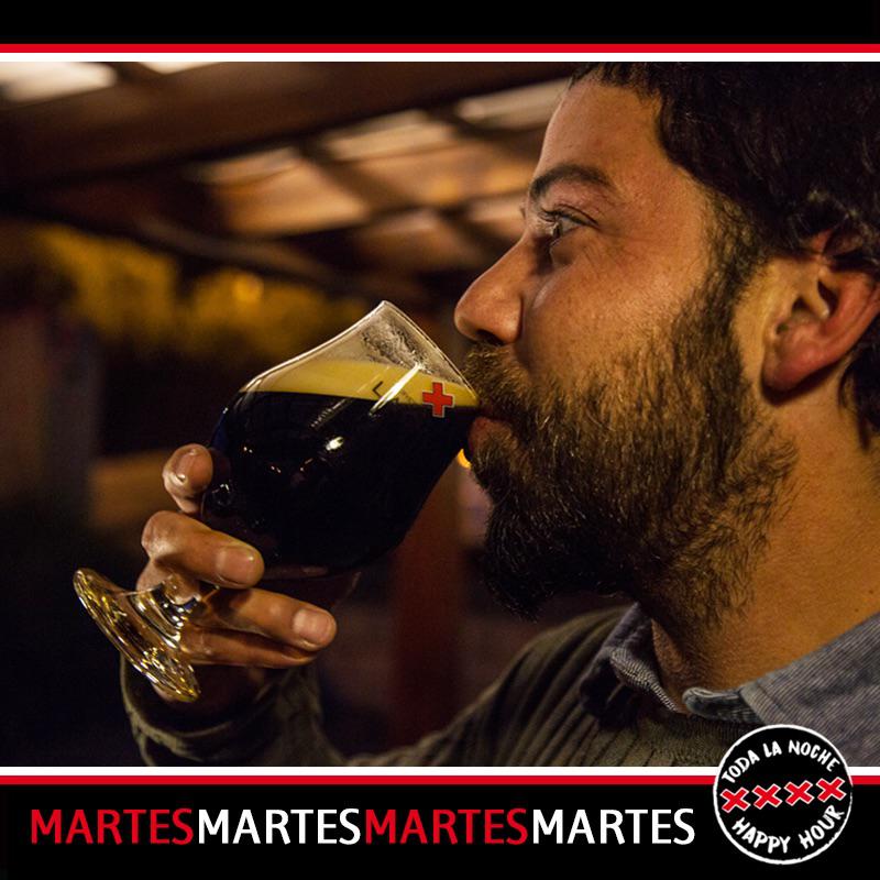 Martes de Happy Hour TODA la NOCHE en LA CRUZ