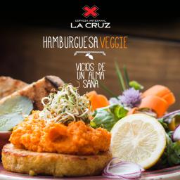 Veggie Burger en La Cruz