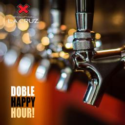 Doble Happy Hour en La Cruz