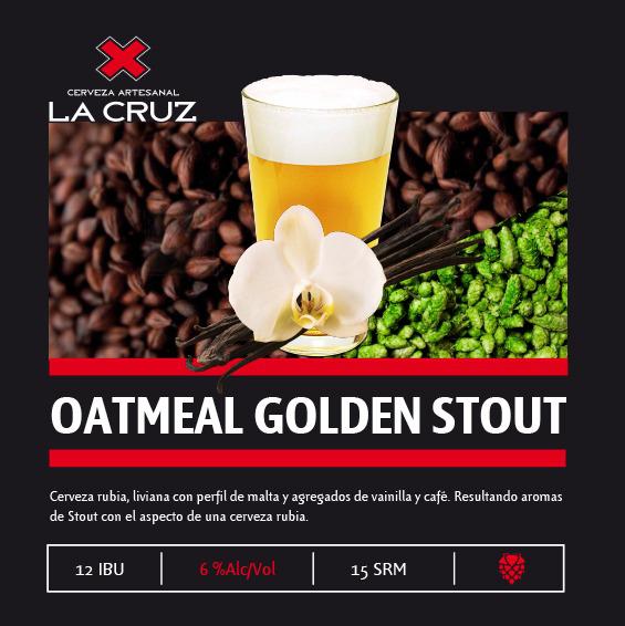 NUEVO ESTILO 100% GENUINO: Oatmeal Golden Stout