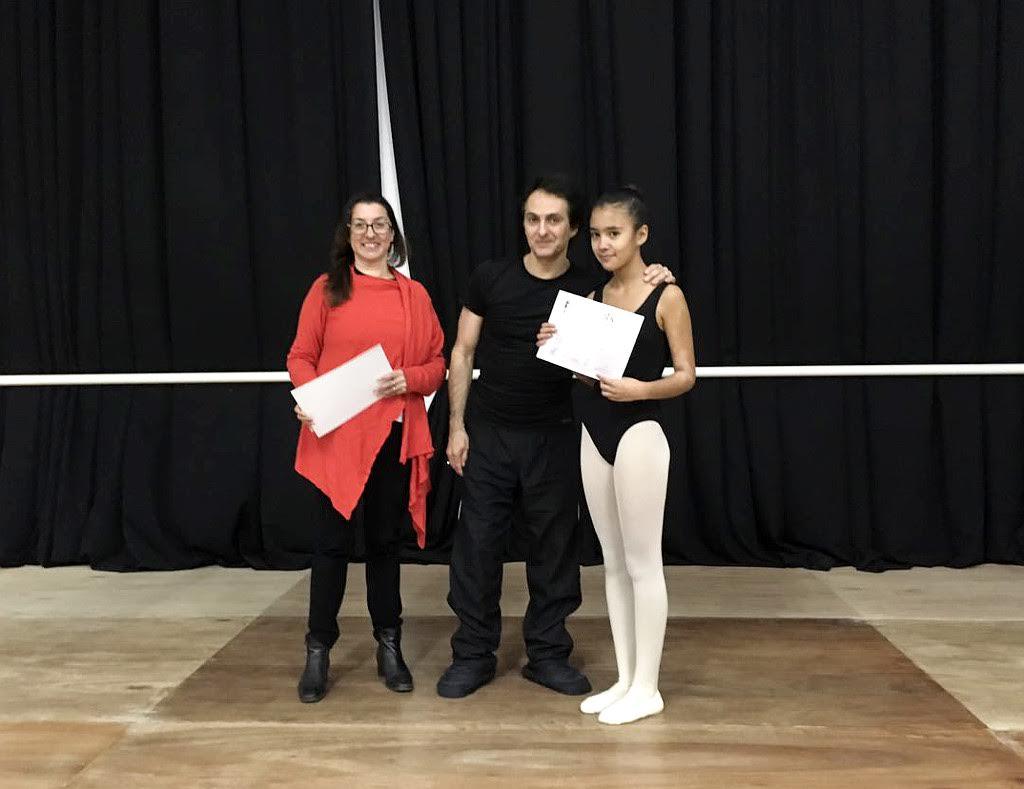 Alumna de danza particip&oacute; de importante seminario