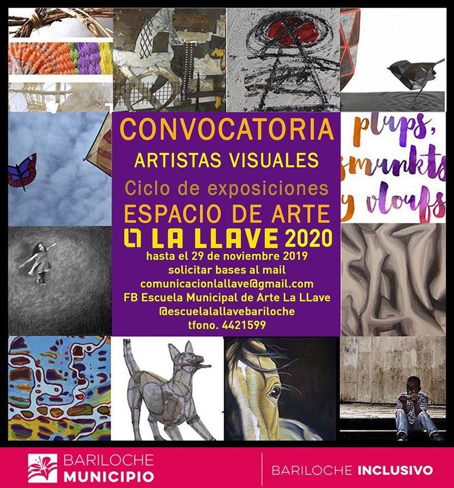 Convocatoria a artistas visuales para el ciclo de exposiciones 2020