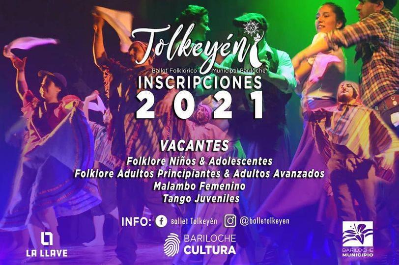 Inscripciones 2021 Ballet Tolkey&eacute;n