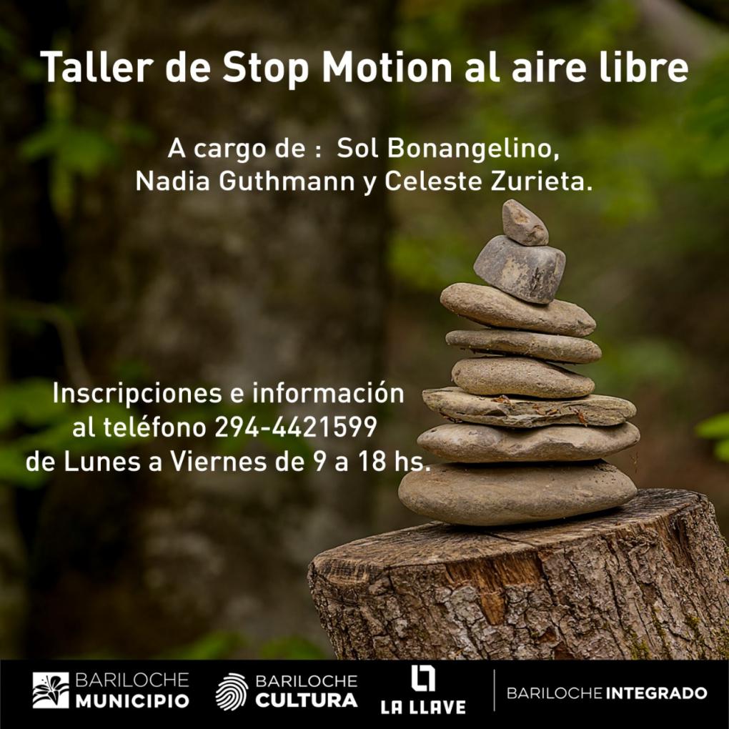 Taller de stop motion al aire libre