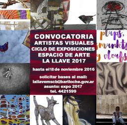 Convocatoria a artistas visuales para ciclo de arte de La Llave 2017