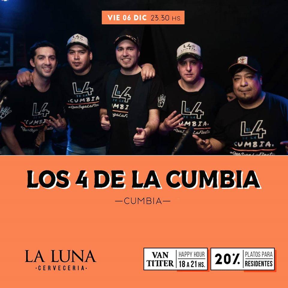 Los 4 de la cumbia !!! 