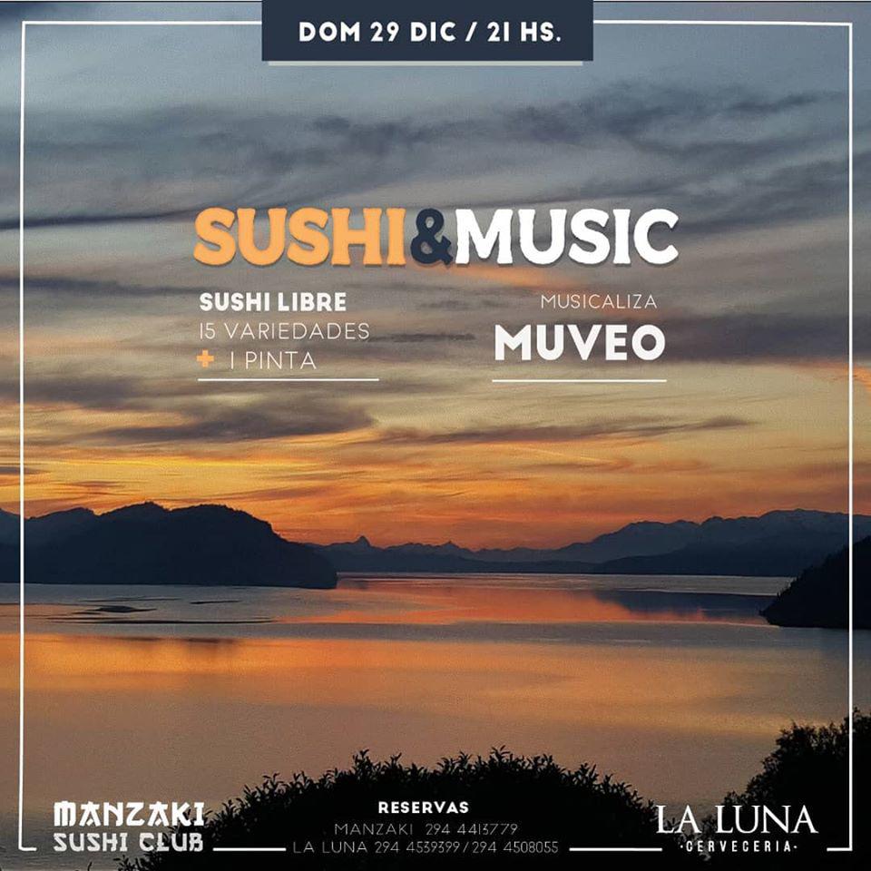 Desped&iacute; el a&ntilde;o con la mejor combinaci&oacute;n: SUSHI & MUSIC