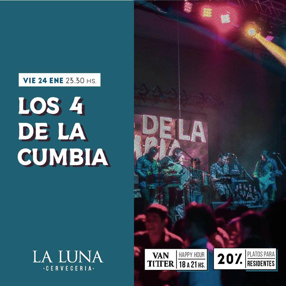 LOS 4 DE LA CUMBIA