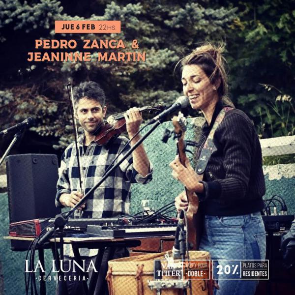 Jeaninne Martin & Pedro Zanca Puskov M&uacute;sica en La Luna 