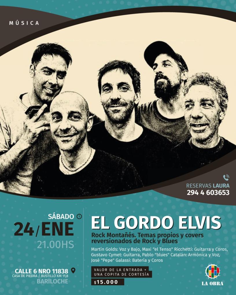 EL GORDO ELVIS  Rock Monta&ntilde;&eacute;z