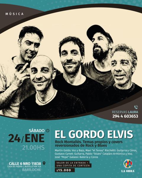 EL GORDO ELVIS  Rock Monta&ntilde;&eacute;z