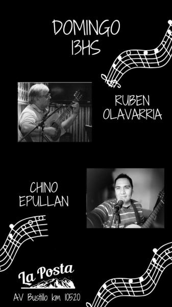 Rub&eacute;n Olavarr&iacute;a y Chino Epullan
