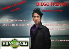 DIEGO FRENKEL - Viernes 1 de Marzo a las 23:30