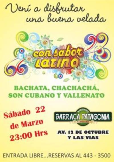 " SABOR LATINO en La Barraca Bar"