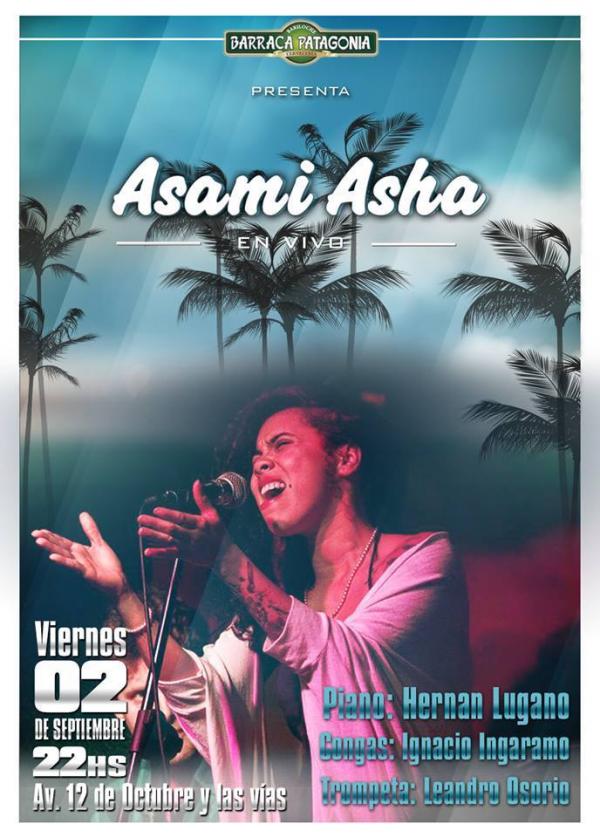 Asami Asha en vivo