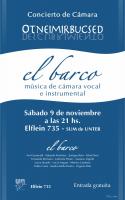 El barco grupo de m&uacute;sica  de  c&aacute;mara vocal  e  instrumental