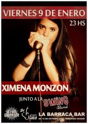 XIMENA MONZON nuevamente en Bariloche junto a La Swing Band