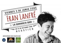 FRAN LANFRE EN UN ACUSTICO PARA NO PERDERSE