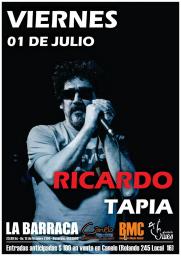 Ricardo Tapia acustico en vivo en Bariloche