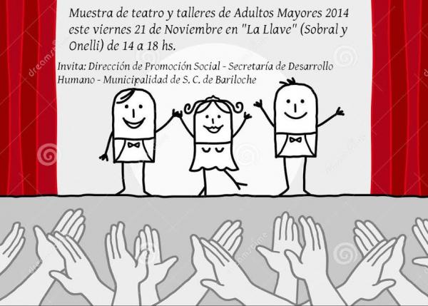 Muestra de Teatro y Talleres de Adultos Mayores en La Llave