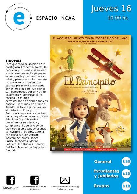  Cine nacional este jueves en el Espacio INCAA Bariloche