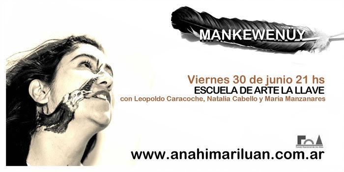 Anahi Mariluan presenta su &uacute;ltimo trabajo este viernes en La Llave