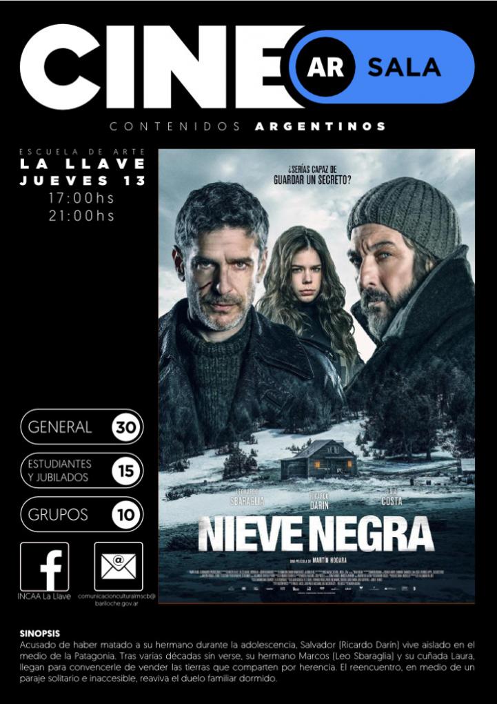 &#147;Nieve Negra&#148; y m&aacute;s cine nacional este jueves en La Llave