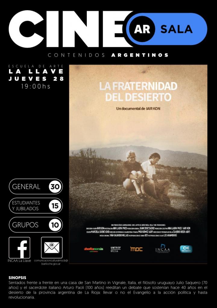 Pre estreno de la pel&iacute;cula "La Fraternidad del Desierto"