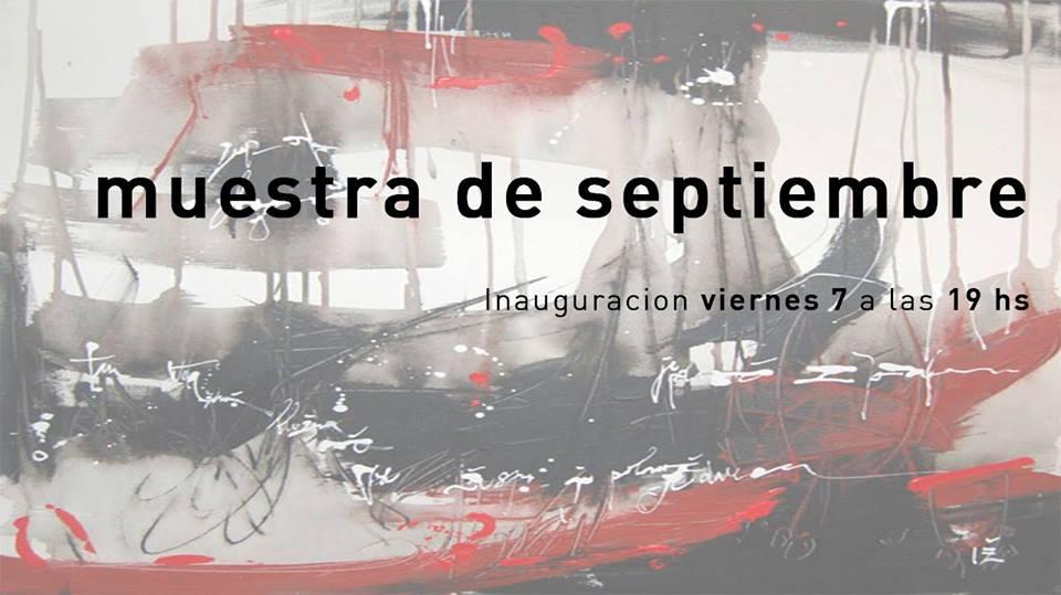 Inauguracion muestra de septiembre