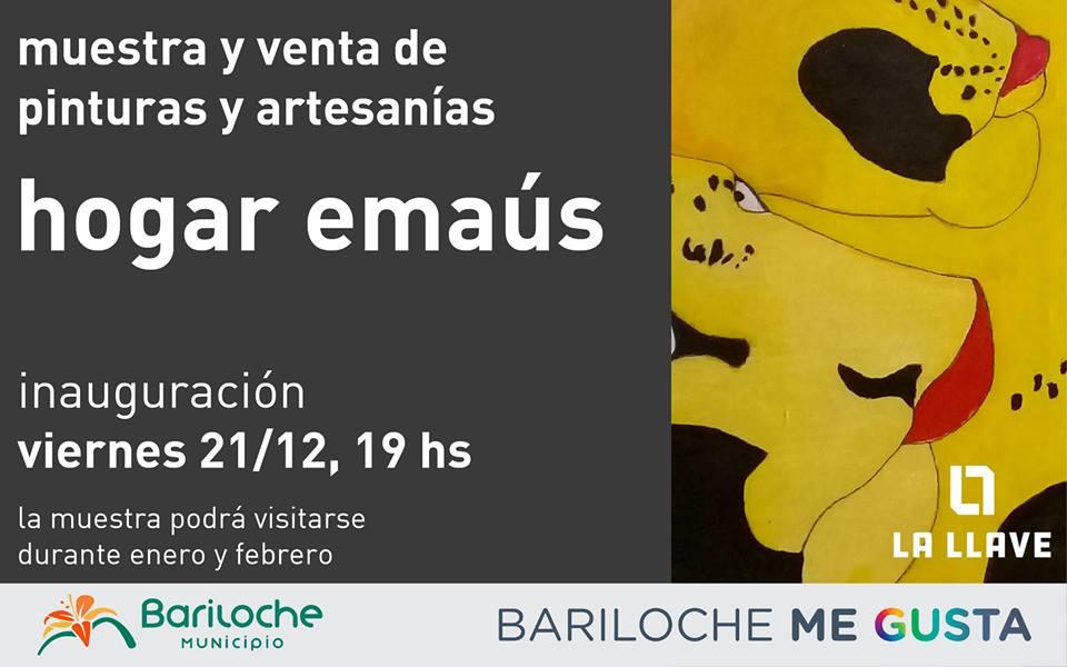 Muestra y venta de pinturas y artesan&iacute;as, Hogar Ema&uacute;s