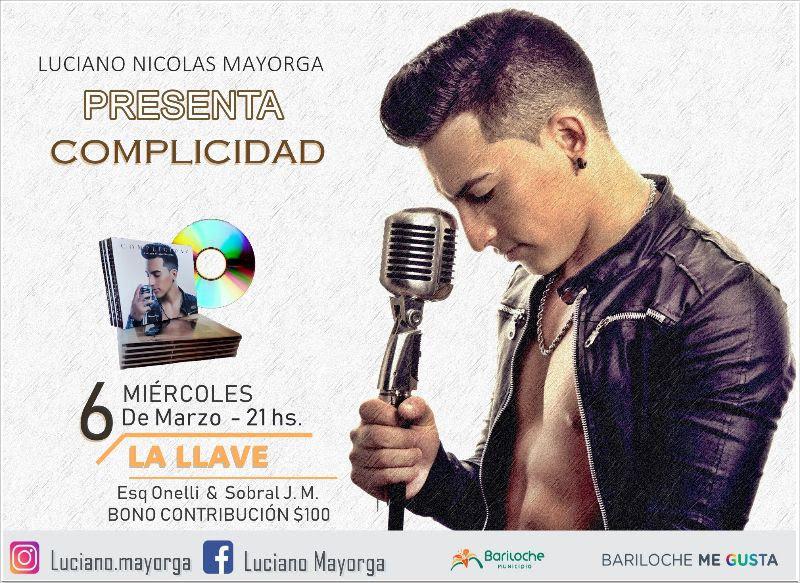 Luciano Nicol&aacute;s Mayorga presenta &#147;Complicidad&#148;